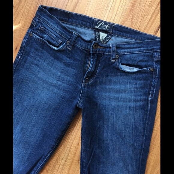 Lucky Brand Jeans with pink detail🍀 - Picture 3 of 7